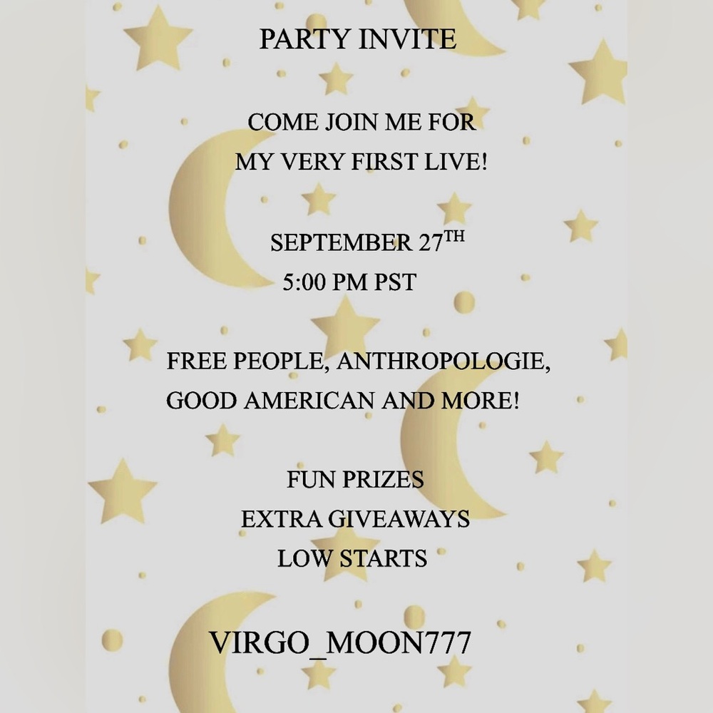POSH PARTY LIVE! So much unlisted stuff!! Please join me❤️